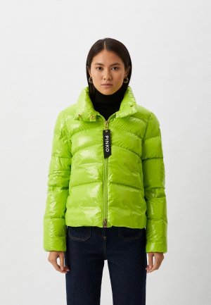 Куртка утепленная Pinko. Цвет: зеленый