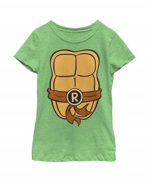 Костюм Рафаэля для девочек-подростков-мутантов, детская футболка с изображением черепашек ниндзя Nickelodeon