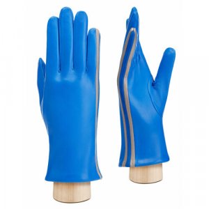 Перчатки , размер 7, синий ELEGANZZA. Цвет: синий