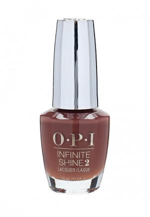 Лак для ногтей O.P.I Infinite Shine  Linger Over Coffee, 15 мл. Цвет: коричневый
