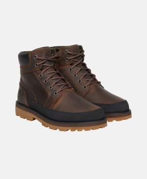 Ботинки на шнуровке , темно коричневый Timberland