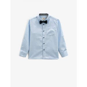 Рубашка , размер 11-12 лет, синий KOTON. Цвет: синий