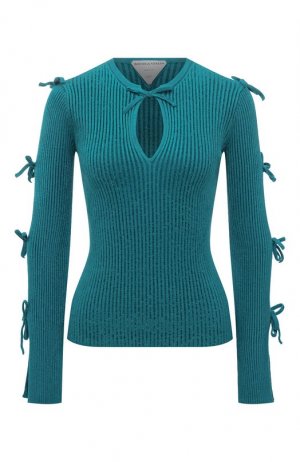 Пуловер Bottega Veneta. Цвет: синий