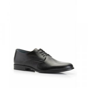Туфли мужские кожаные классические, размер 41, черный Belwest. Цвет: черный