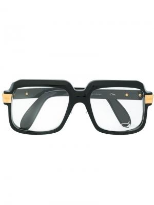 Солнцезащитные очки в квадратной оправе Cazal. Цвет: черный