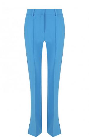 Однотонные расклешенные брюки со стрелками Victoria, Victoria Beckham. Цвет: голубой