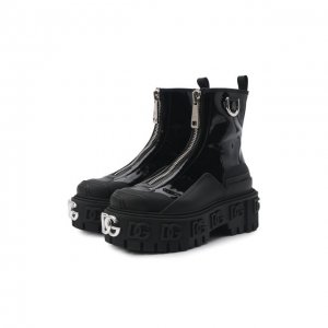 Комбинированные ботинки HI Trekking Dolce & Gabbana. Цвет: чёрный
