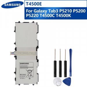 Оригинальный запасной аккумулятор T4500E для GALAXY Tab3 P5200 P5210 P5220 T4500C T4500K, планшета 6800 мАч Samsung