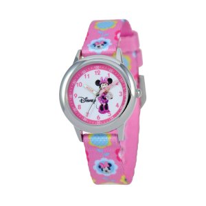 Детские часы Minnie Mouse с цветочным принтом для учителя Disney