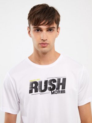 Мужская спортивная футболка с круглым вырезом и короткими рукавами XSIDE, белый Xside
