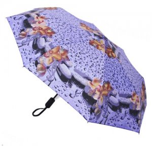 Зонт, фиолетовый Zemsa. Цвет: фиолетовый
