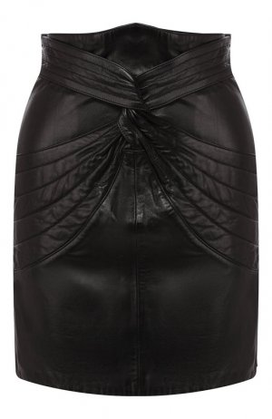 Кожаная юбка Isabel Marant. Цвет: чёрный