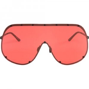 Солнцезащитные очки Shield Sunglasses, красный Rick Owens