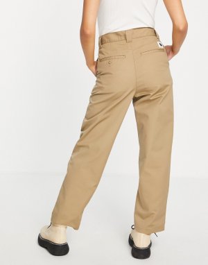Светло-бежевые свободные брюки чиносы -Светло-бежевый цвет Carhartt WIP