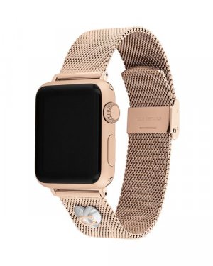 Apple Watch Браслет-сетка, 38 мм/40 мм/41 мм COACH, цвет Pink Coach