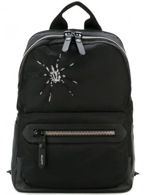 Рюкзак с вышивкой паука Lanvin. Цвет: чёрный