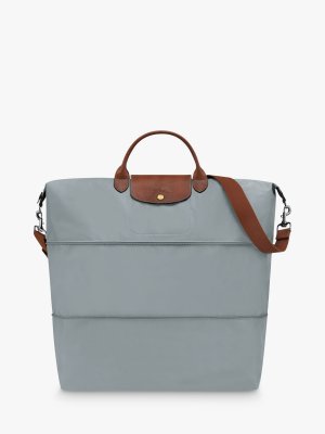 Оригинальная расширяемая дорожная сумка Le Pliage , сталь Longchamp