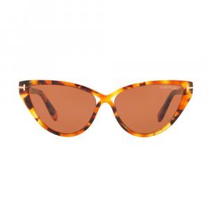 Солнцезащитные очки «кошачий глаз» FT0740 55E мульти Tom Ford