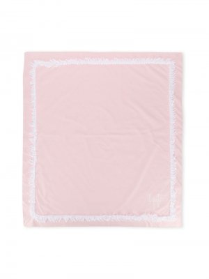 Одеяло с фактурной отделкой Il Gufo. Цвет: розовый