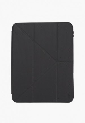 Чехол для планшета Uniq iPad 10.9 (Gen 10), Transforma 3-х позиционный, с усиленным бампером и отсеком стилуса. Цвет: черный