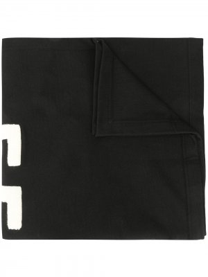 Объемный шарф с логотипом Fear Of God. Цвет: черный