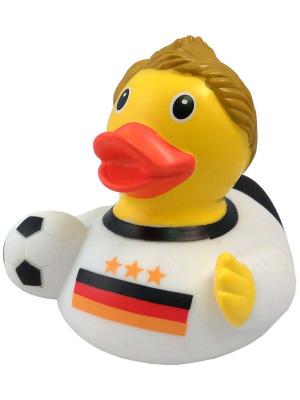 Уточка немецкий футболист Funny ducks 1815. Цвет: желтый