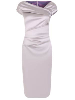 Платье коктейльное TALBOT RUNHOF. Цвет: серый