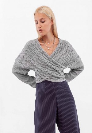 Пуловер Dorogobogato. Цвет: серый