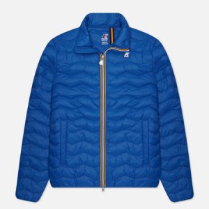 Мужская демисезонная куртка Valentine Eco Warm K-Way. Цвет: синий