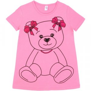 Сорочка, размер 104, розовый BONITO KIDS. Цвет: розовый