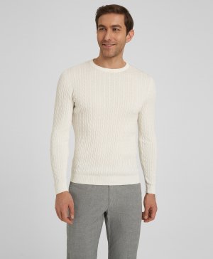 Пуловер KWL-0950 WHITE HENDERSON. Цвет: белый