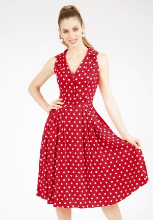 Платье Olivegrey LIDIA. Цвет: красный
