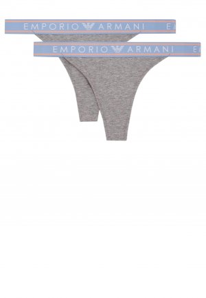 Трусы EMPORIO ARMANI Underwear. Цвет: серый