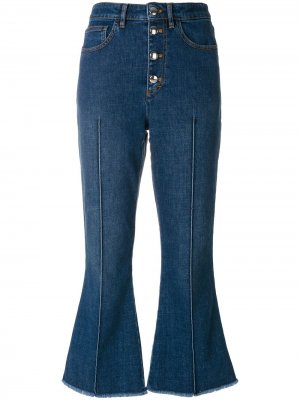 Укороченные джинсовые брюки Sonia Rykiel. Цвет: синий