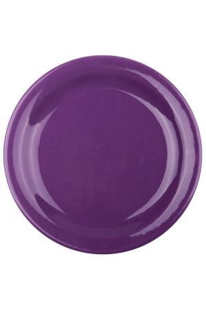 Тарелка обеденная Пурпур 26 см Biona. Цвет: фиолетовый