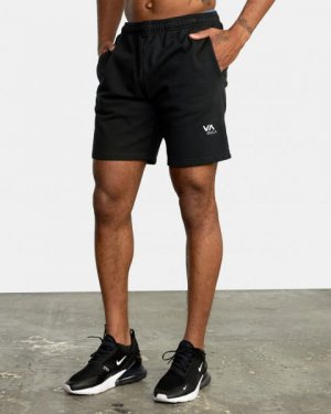 Спортивные шорты Essential Sweatshort 2022 RVCA. Цвет: черный
