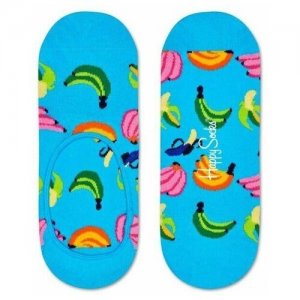 Носки-следки Banana Liner Sock (Размер: 29) (Цвет: голубой) Happy Socks. Цвет: голубой