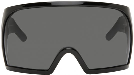 Черные солнцезащитные очки Kriester , цвет Black/Black Rick Owens
