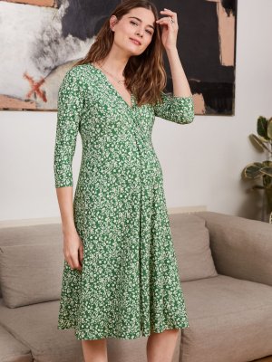 Платье для беременных Mia, цвет папоротника Isabella Oliver