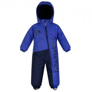 Комбинезон , зимний, подкладка, мембрана, светоотражающие элементы, размер 110, синий Arctic Kids. Цвет: голубой/серый
