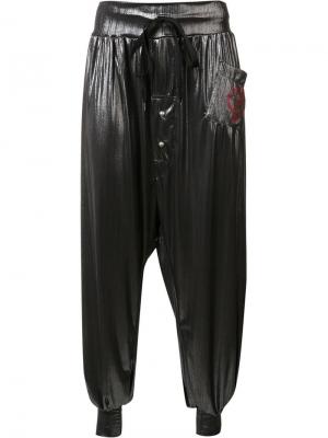 Спортивные брюки Eros Andreas Kronthaler For Vivienne Westwood. Цвет: металлический