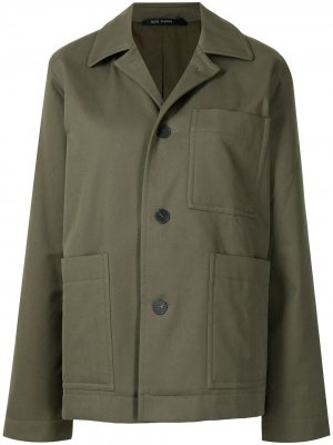 Sofie Dhoore куртка с накладными карманами D'hoore. Цвет: зеленый