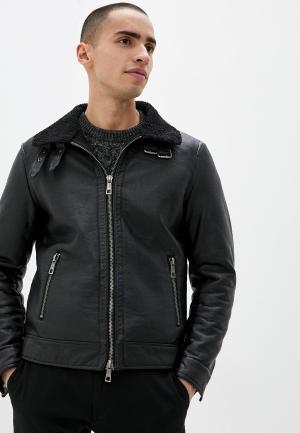 Куртка кожаная Paul Martins Martin's. Цвет: черный