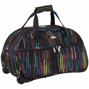 Дорожная сумка Polar на колесах, спортивная сумка, дождь 59 х 34 32