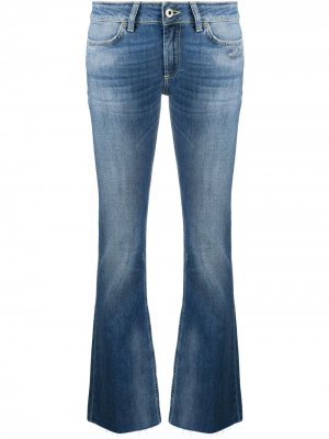 Расклешенные джинсы с заниженной талией Dondup. Цвет: синий