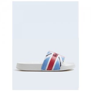 Детские сланцы London,Цвет 255 красный,Размер 36 Pepe Jeans. Цвет: красный