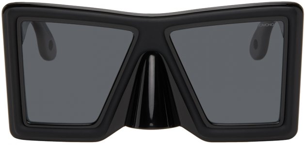 Черные солнцезащитные очки KOMONO Edition Otherworldly Walter Van Beirendonck