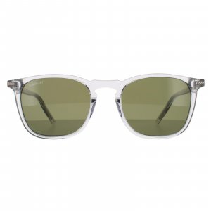 Квадратные блестящие кристально-зеленые поляризованные солнцезащитные очки 555 нм , прозрачный Serengeti