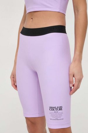 Шорты , фиолетовый Versace Jeans Couture