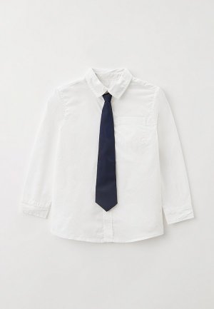 Рубашка и галстук Koton. Цвет: белый